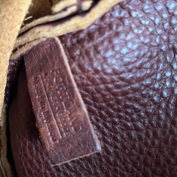 Portland Leather Brown Crossbody Bag - Picture 10 of 10